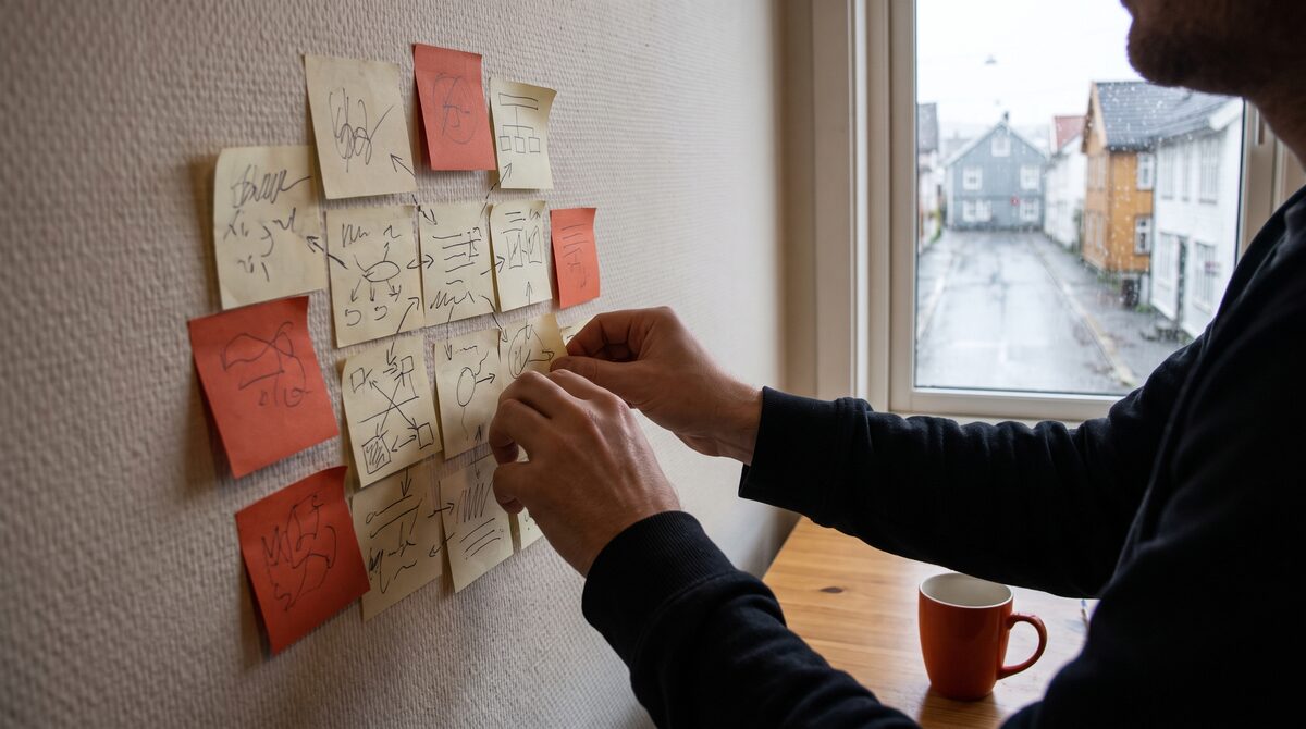 Illustrasjon til artikkelen om hvordan skrive blogginnlegg: oppskriften som gjør at folk faktisk leser og google rangerer deg (2026)