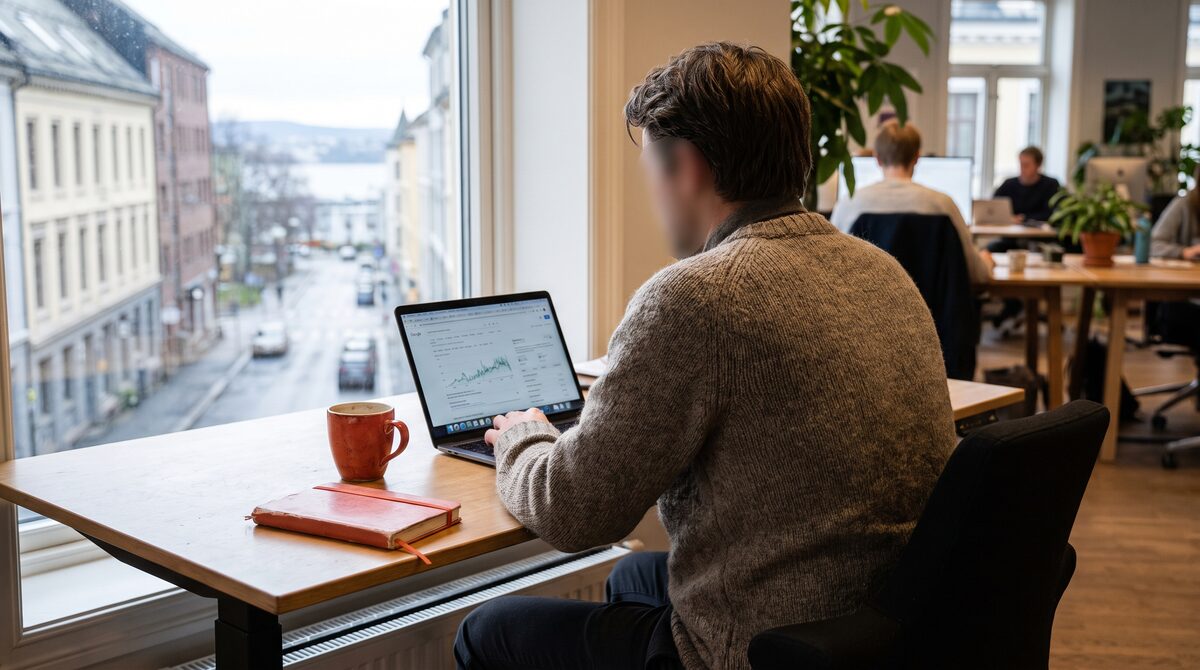 Illustrasjon til artikkelen om synlighet på nett: slik blir bedriften din funnet i 2026