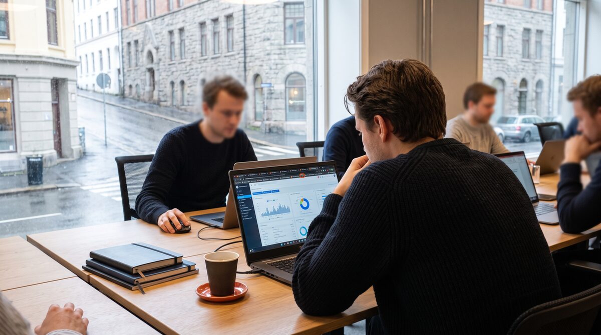 Illustrasjon til artikkelen om hvordan få flere kunder: 10 grep som faktisk virker for en liten bedrift i 2026